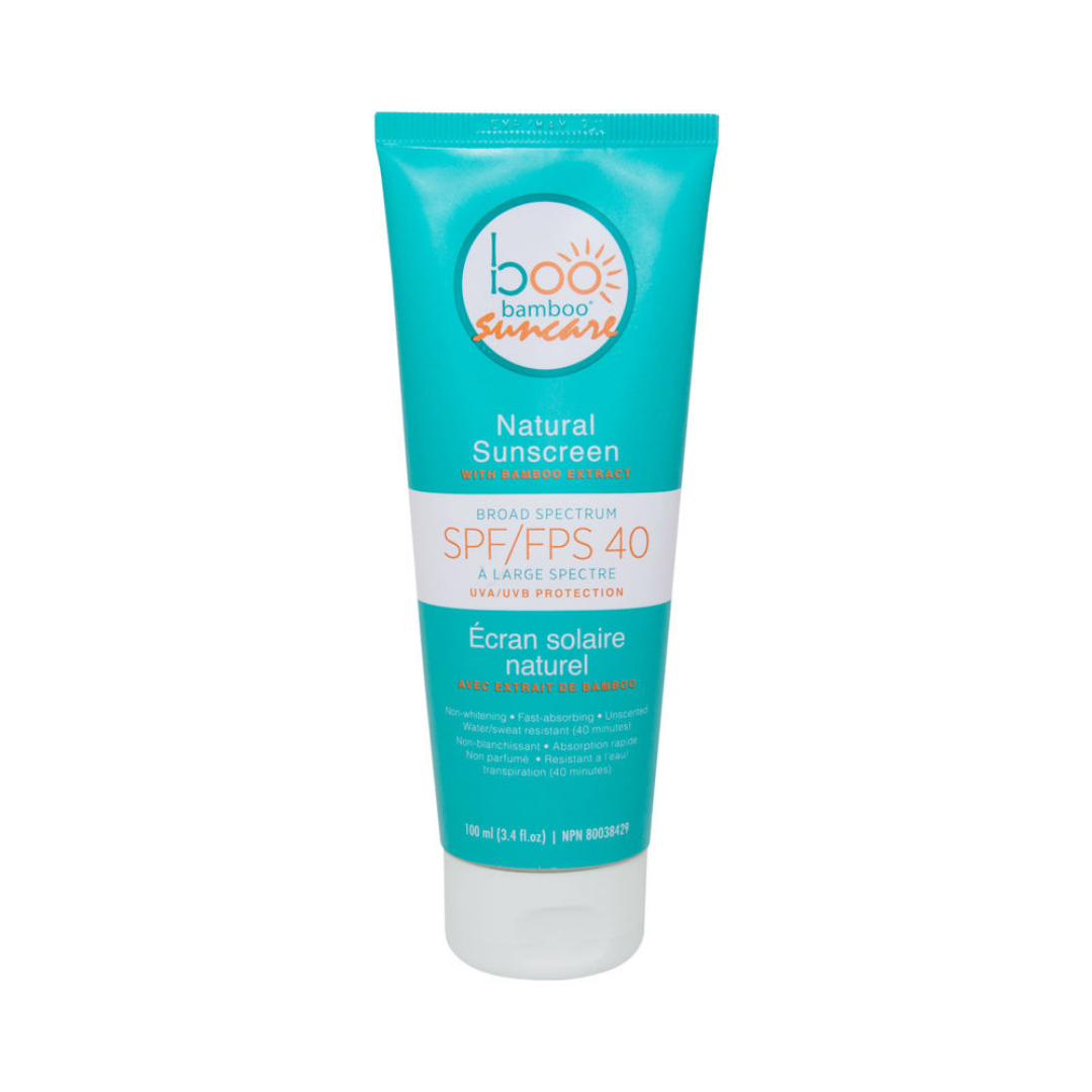 Boo Bamboo Natural Sunscreen SPF40 - Korean Morning Skincare Ritual