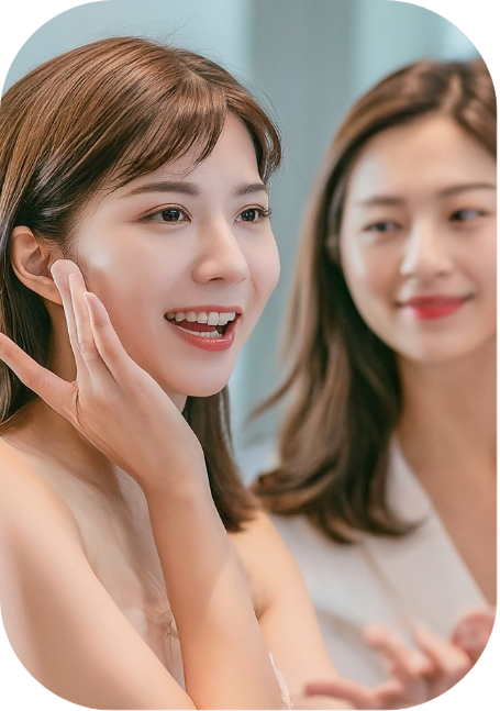 Filling facial areas